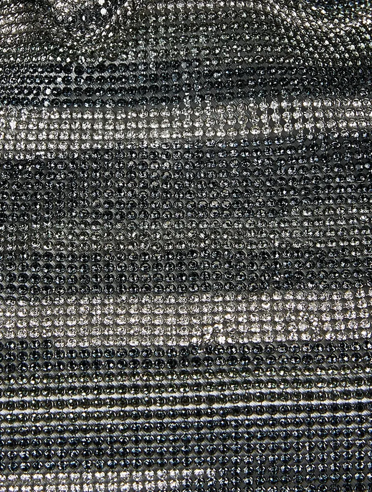 Crystal Mesh Shoulder Bag
