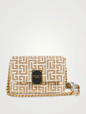 Mini 1945 Lurex Monogram Jacquard Shoulder Bag