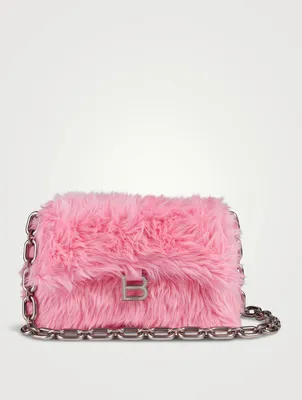 XS Downtown Faux Fur Shoulder Bag