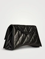 Crush Quilted Leather Shoulder Bag