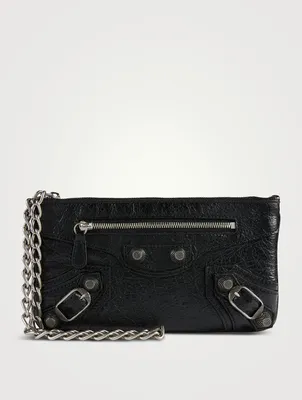 Mini Le Cagole Leather Pouch