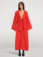 Blair Belted Coverup Maxi Dress