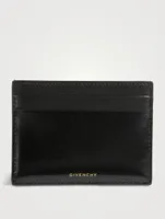 GIVENCHY G Cut 4G Coated Canvas And Leather Zip Card Holder