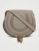 Small Marcie Leather Saddle Bag