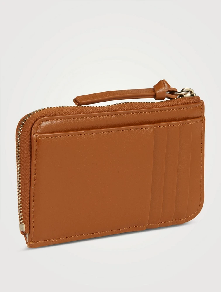 Chloé Sense Leather Zip Wallet