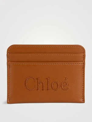 Chloé Sense Leather Card Case