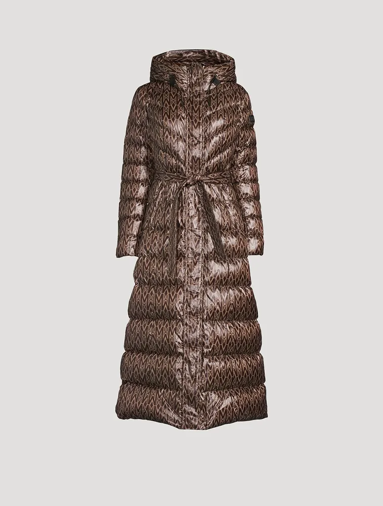 Calina E3-Lite Down Monogram Maxi Coat