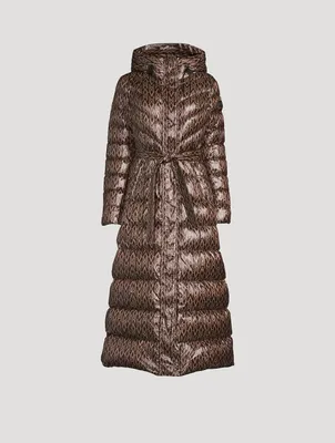 Calina E3-Lite Down Monogram Maxi Coat