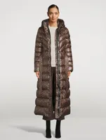 Calina E3-Lite Down Monogram Maxi Coat