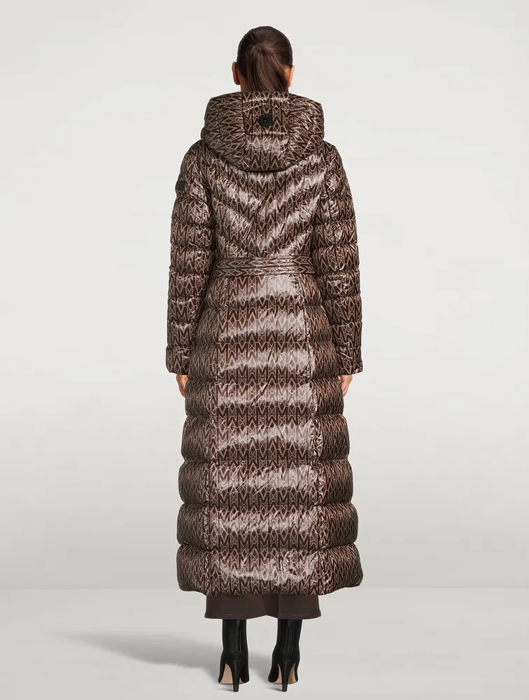 Calina E3-Lite Down Monogram Maxi Coat