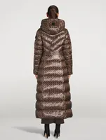 Calina E3-Lite Down Monogram Maxi Coat