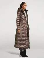 Calina E3-Lite Down Monogram Maxi Coat