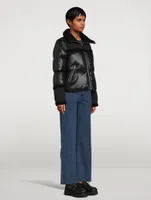 Miya Shearling-Trimmed Down Jacket