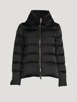 Sateen Down-Filled Jacket