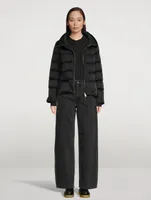 Sateen Down-Filled Jacket