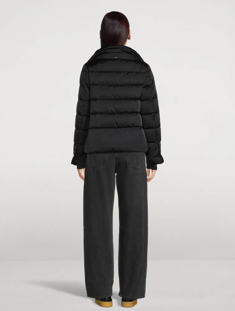 Sateen Down-Filled Jacket