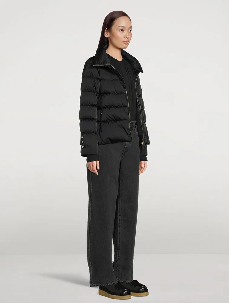 Sateen Down-Filled Jacket