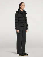 Sateen Down-Filled Jacket
