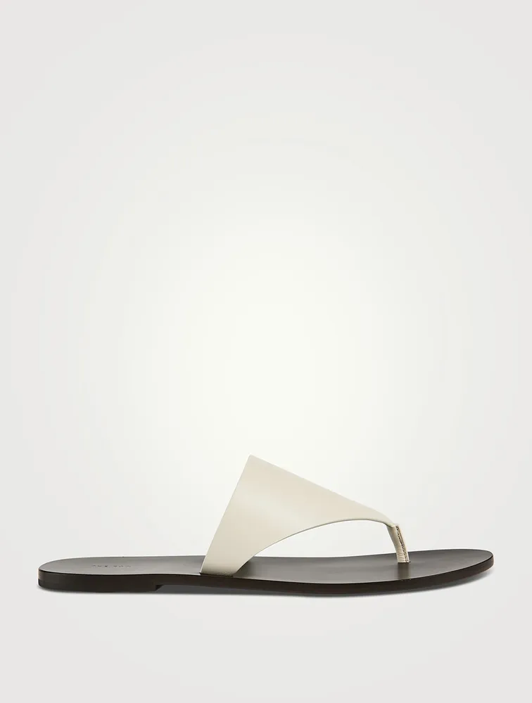 Avery Leather Thong Sandals