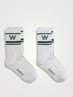 Pack of Two Logo Socks