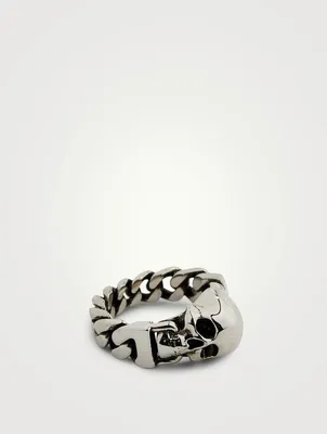 Skull Chain Ring