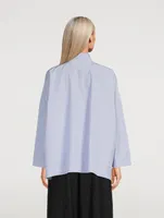 Double Stand Collar Shirt