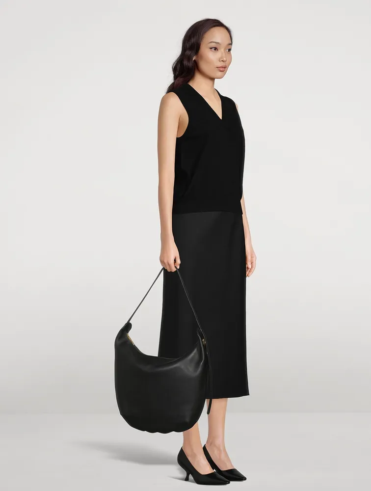 Allie Leather Shoulder Bag