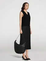 Allie Leather Shoulder Bag