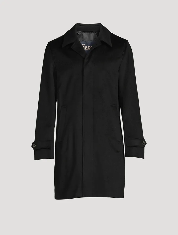 Wool And Cashmere Top Coat