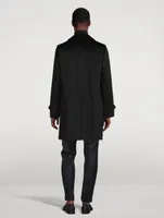 Wool And Cashmere Top Coat