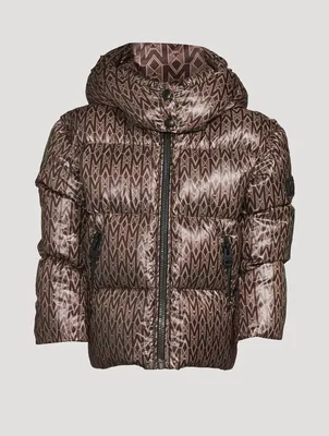 Toddlers Jesse Light Down Jacket Monogram Print