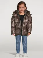 Toddlers Jesse Light Down Jacket Monogram Print