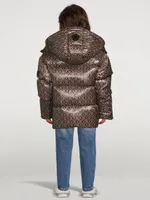 Toddlers Jesse Light Down Jacket Monogram Print