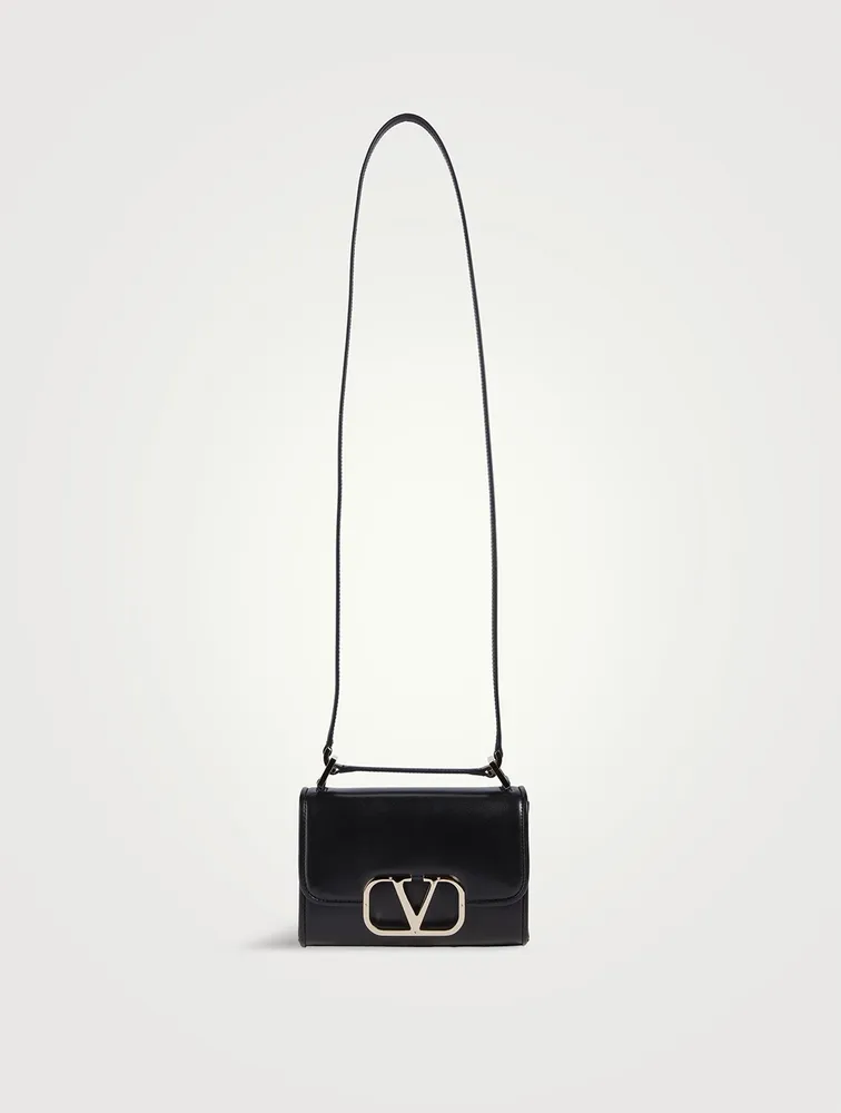 Small VLOGO Leather Crossbody Bag