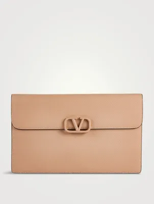 VLOGO Leather Pouch