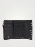 Rockstud Leather Wallet