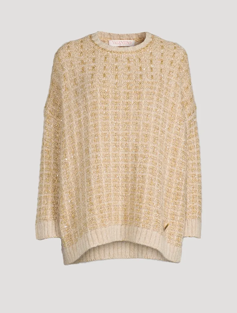 Tweed Lurex Sweater