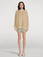 Tweed Lurex Sweater