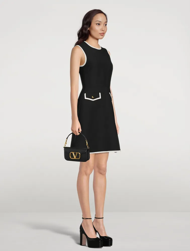 VALENTINO Crepe Couture Dress