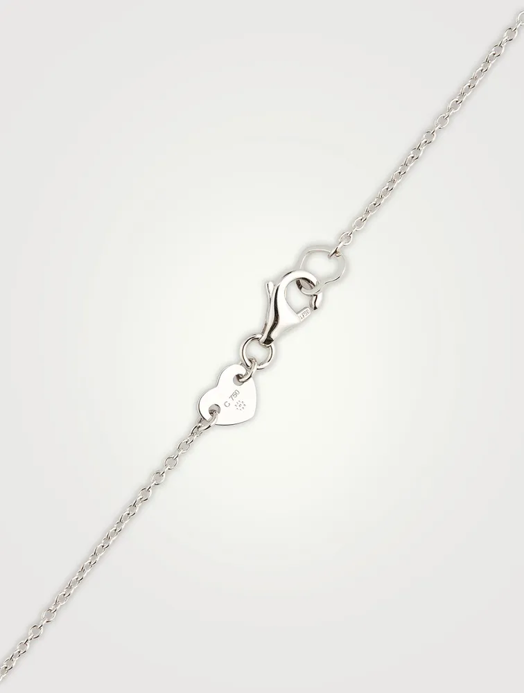 Signature BBTY Five-Stone Necklace With Diamonds