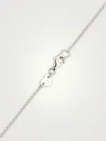 Signature BBTY Five-Stone Necklace With Diamonds