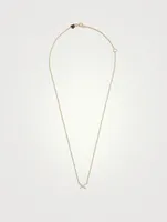 Charmed 18K Gold Pendant Necklace With Diamonds