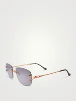 VF Bal Harbour Drill Mount 24K Gold Plated Sunglasses