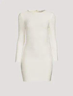 Icon Long-Sleeve Mini Dress