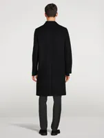 Suffolk Recycled Wool Melton Coat