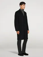 Suffolk Recycled Wool Melton Coat