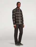 Clyfford Recycled Wool Flannel Shirt Jacket