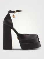 Medusa Aevitas Satin Platform Pumps