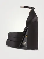 Medusa Aevitas Satin Platform Pumps