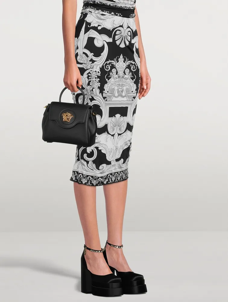 Medusa Aevitas Satin Platform Pumps